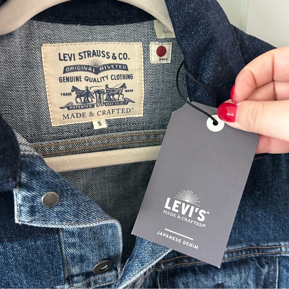 NWT Levi’s Made & Crafted Boyfriend Trucker Jacket - Picture 6 of 6